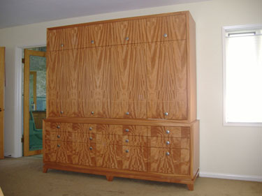 Mahogany Wardrobe Detail
